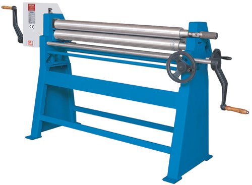KR T - Manual driven rollers with asymmetrical mounted rolls for up to 3 mm thin sheets