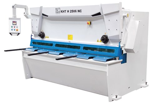 KHT H 3013 NC - Guillotine type construction with BRL 401.2 NC controller and motorized gap adjustment