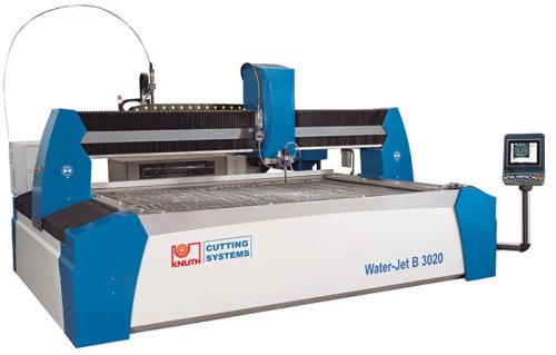 Water-Jet B 3020 - 3 axis bridge type design with Beckhoff CNC controller and integrated CAM software Contronest