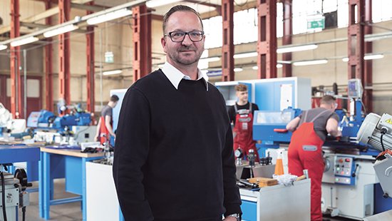 Daniel Müller – školitel technologie zpracování kovů