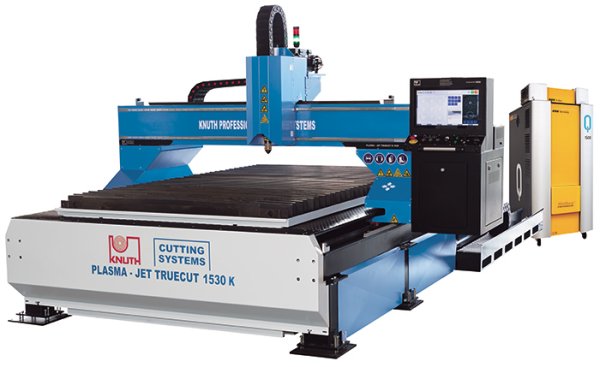 Plasma-Jet TrueCut K 1530 (Q1500 Plus) - First-class performance with a large machining and power spectrum for the use of Kjellberg cutting technology