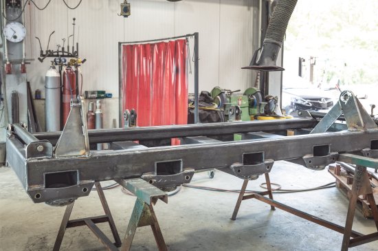 Ein Fertigteil, geschweißt aus einer Vielzahl von Schneidteilen, die mit der KNUTH Plasma-Jet gefertigt wurden