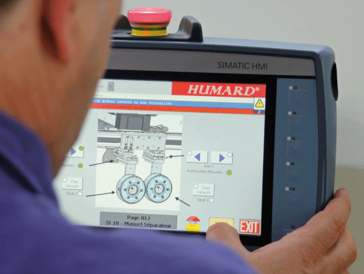 Intuicyjna obsługa za pomocą Siemens SIMATIC HMI